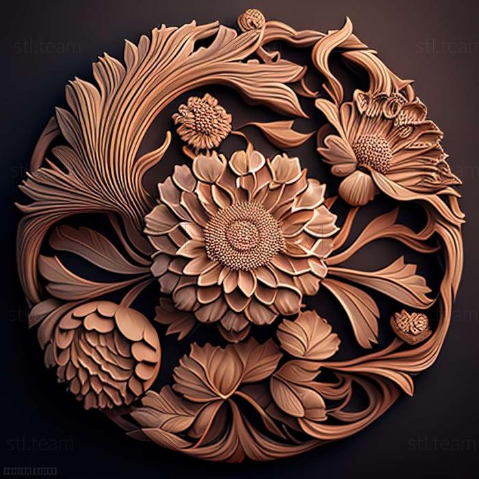 3D модель Кадупул — найкрасивіша квітка у світі (STL)